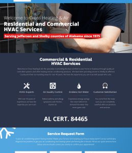 Cross Heating and Air